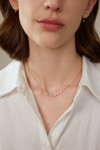 V-Curve-Diamantkette – 0,71 ct Labordiamanten in 18K Gold