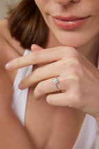 Solitär-Verlobungsring – 1,00 ct Labordiamant in 18K Weißgold