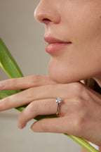 Solitär-Verlobungsring – 1,00 ct Labordiamant in 18K Weißgold