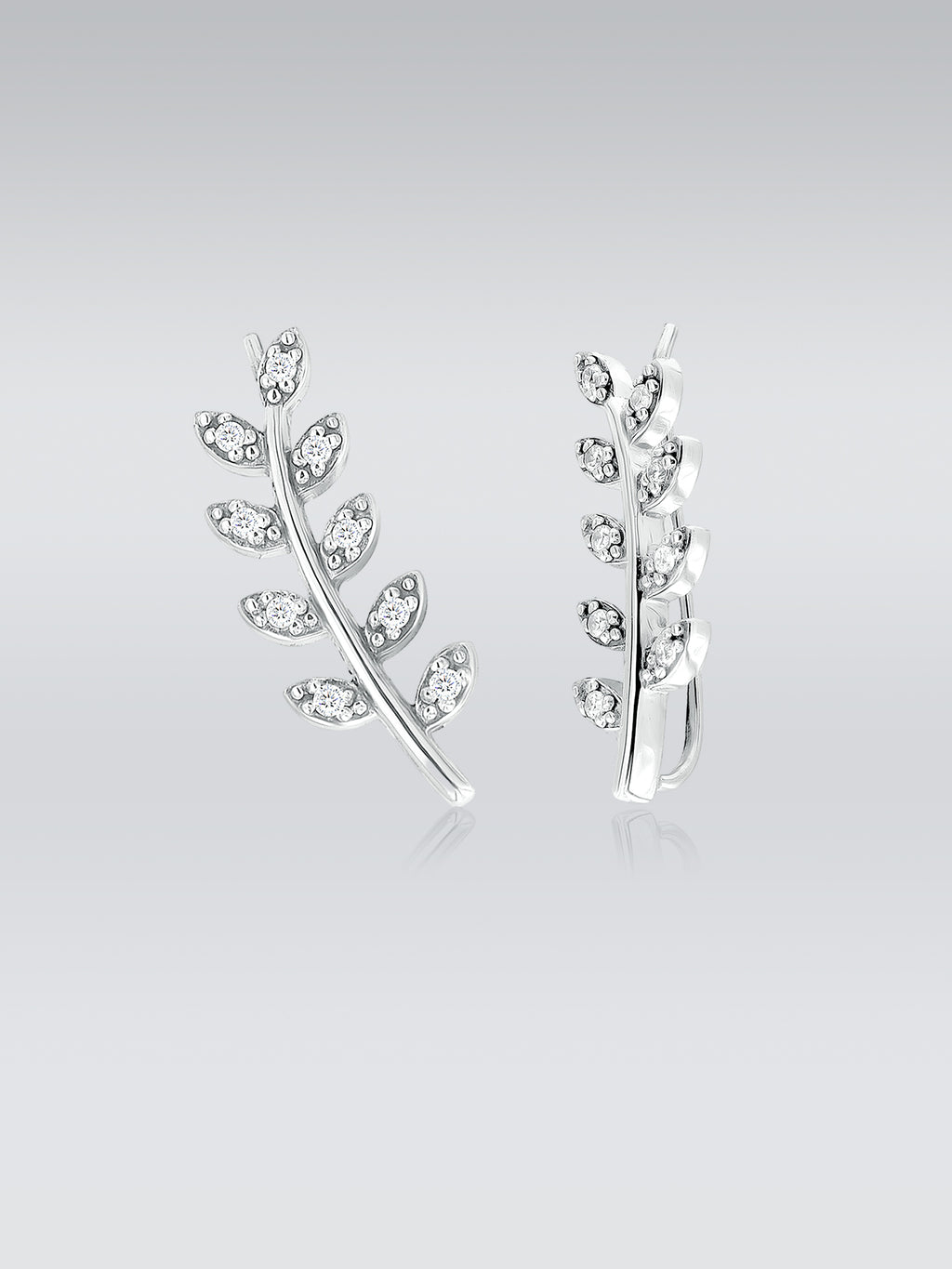 Leaf Design Ear Cuffs