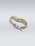 Bicolor Engagement Ring