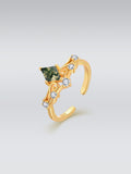 Moss Agate Ring