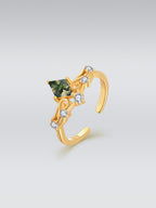 Moss Agate Ring