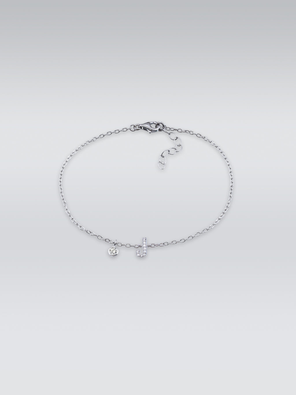 Buchstaben-Charm-Armband