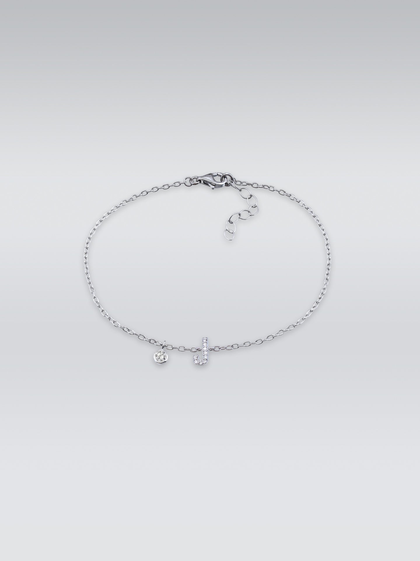 Buchstaben-Charm-Armband