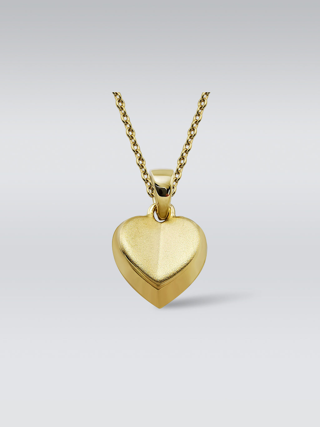 Gold-Plated Heart Necklace