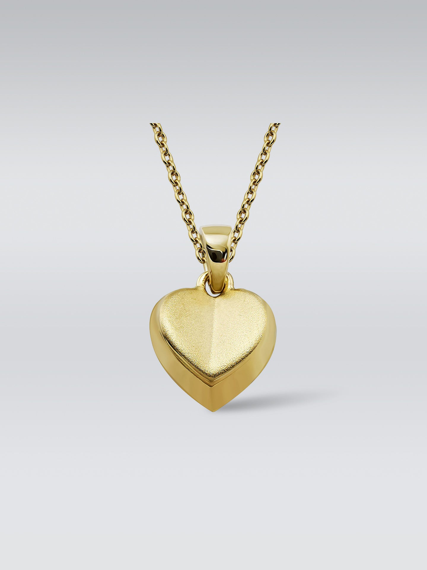 Gold-Plated Heart Necklace