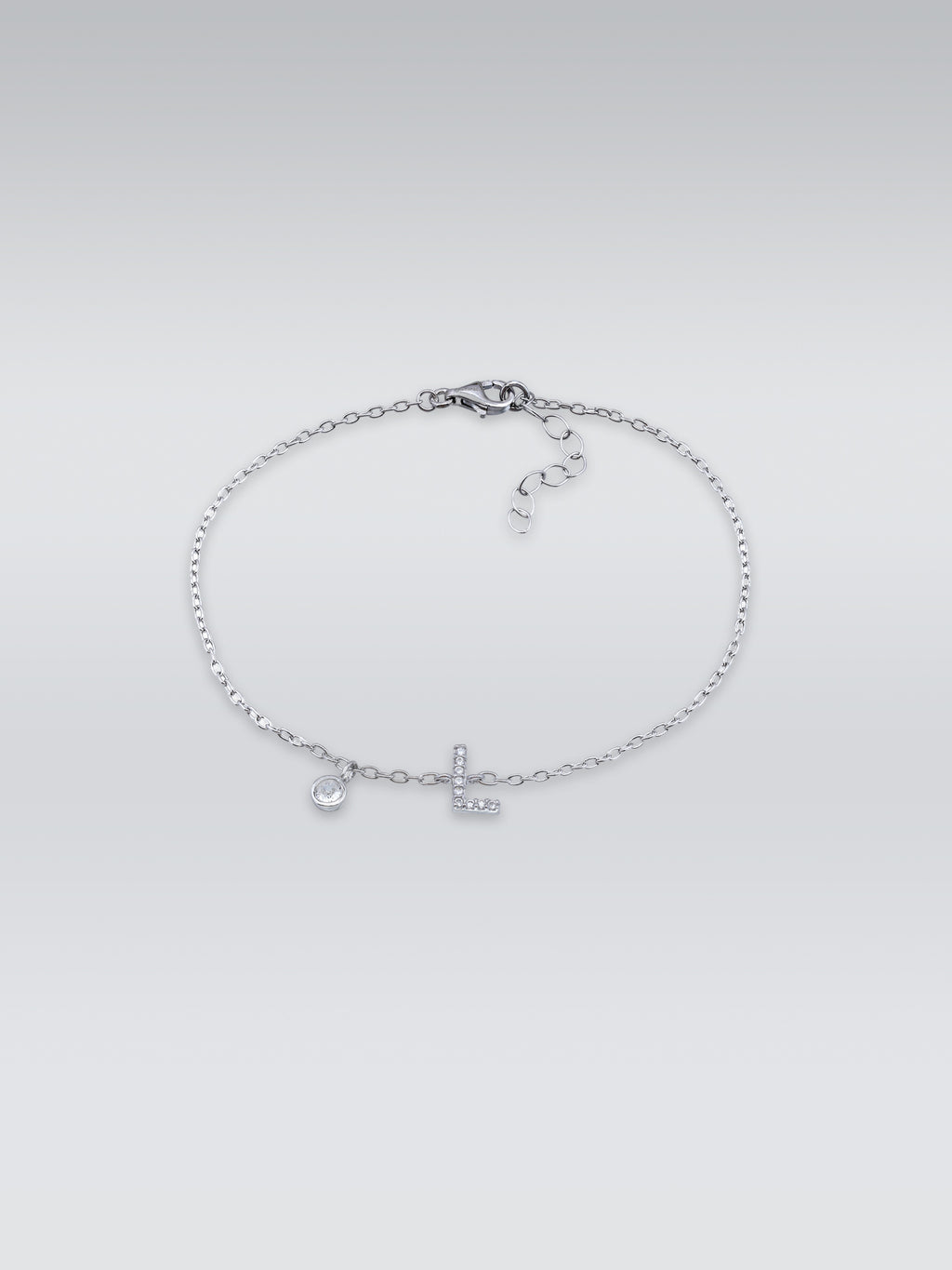 Buchstaben-Charm-Armband