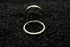 Trauring Paar aus 14k Gold in Satin Matt – handgefertigt in Deutschland