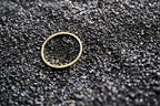 Schmaler Ring aus 14k Gold für elegante Alltagslooks