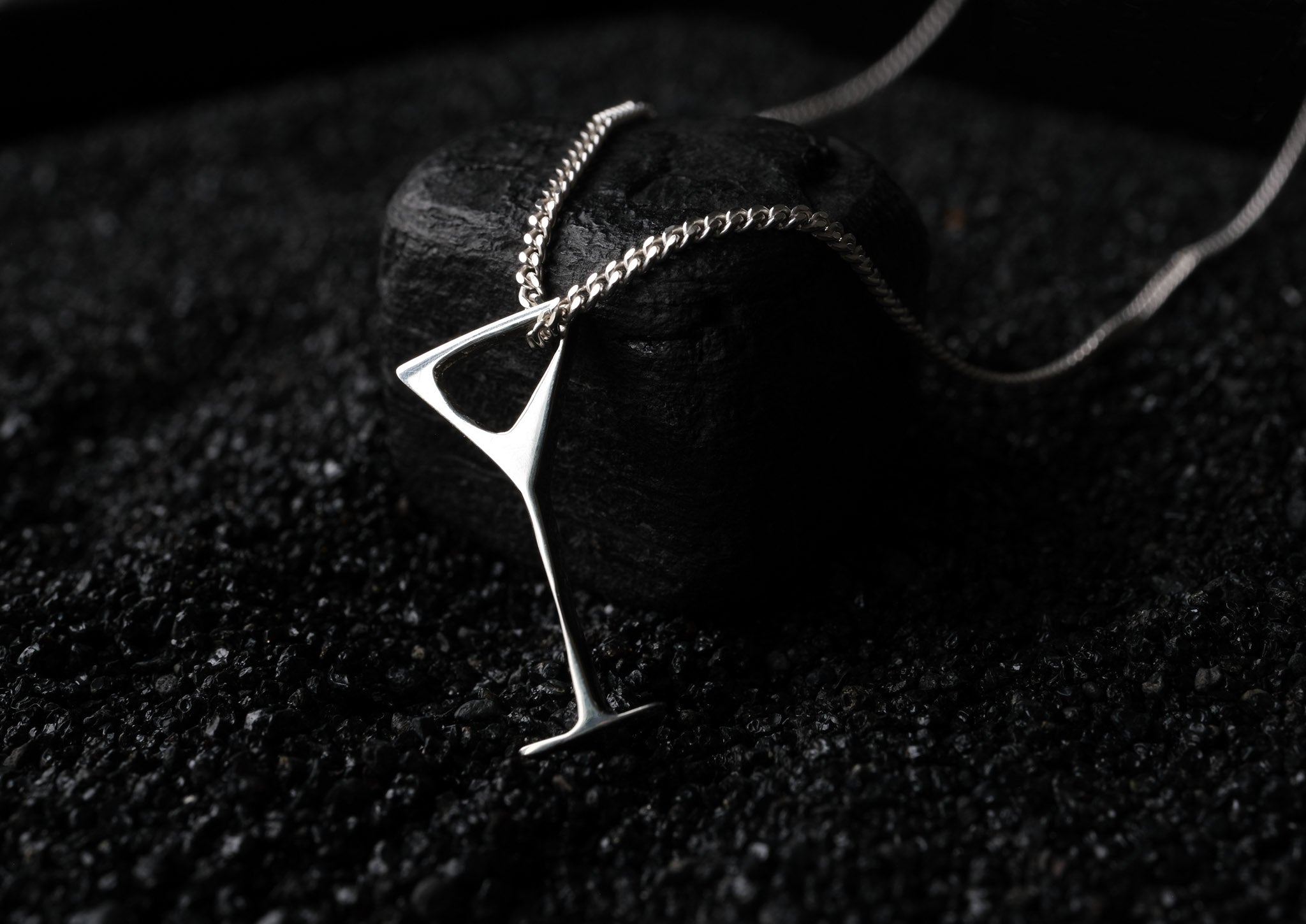 Martini Halskette aus 925 Sterling Silber – handgefertigt in Deutschland