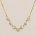 V-Curve Diamond Necklace