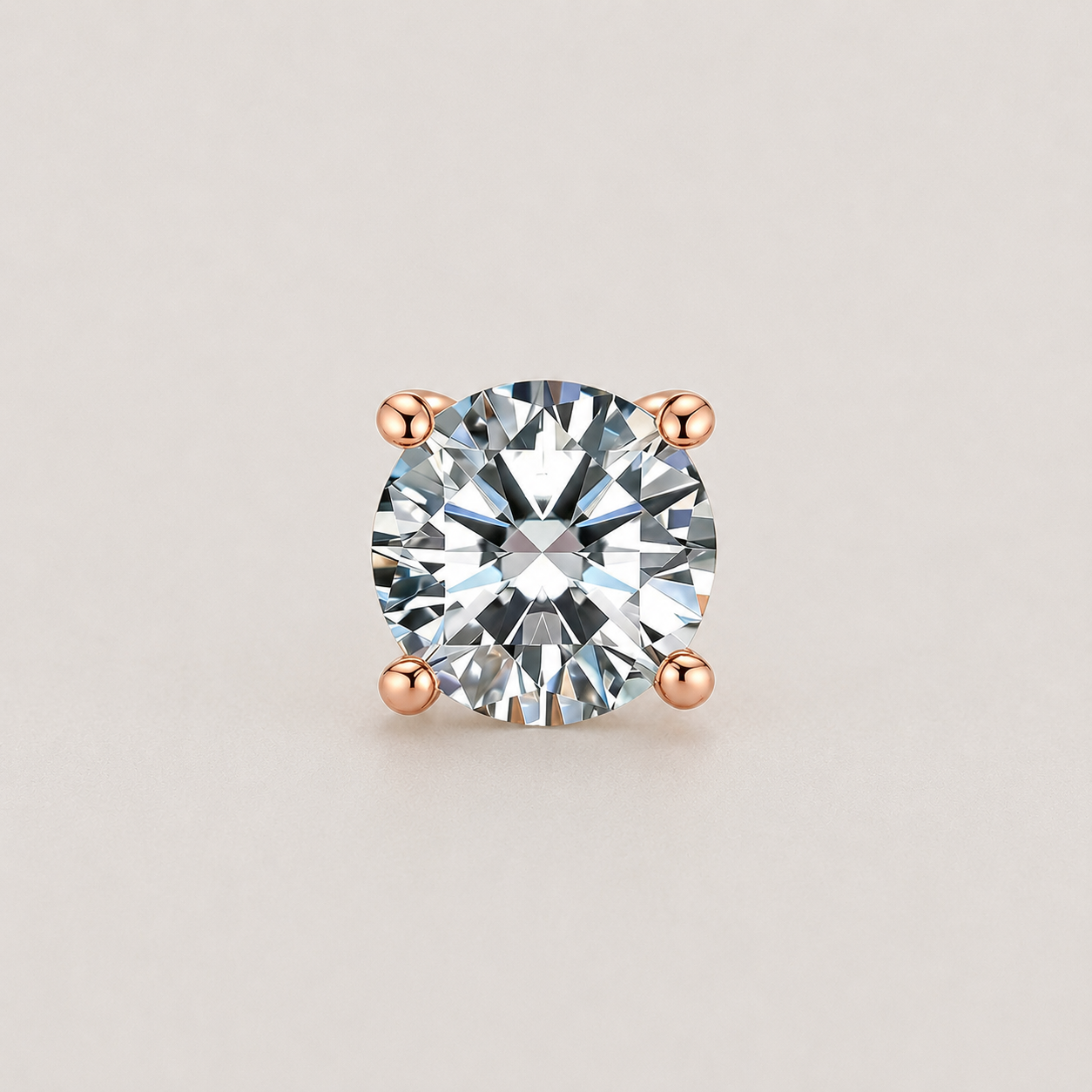 Timeless Diamond Stud Earrings