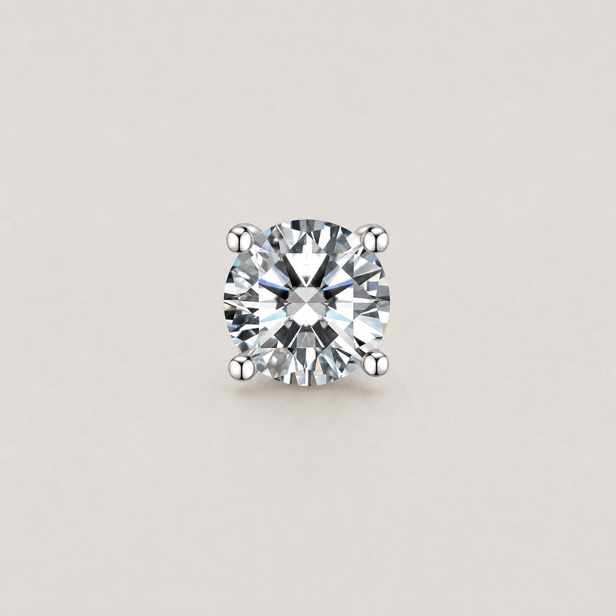 Timeless Diamond Stud Earrings