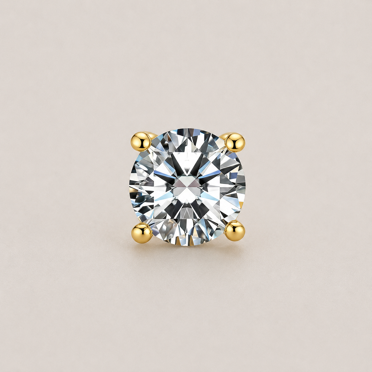 Timeless Diamond Stud Earrings