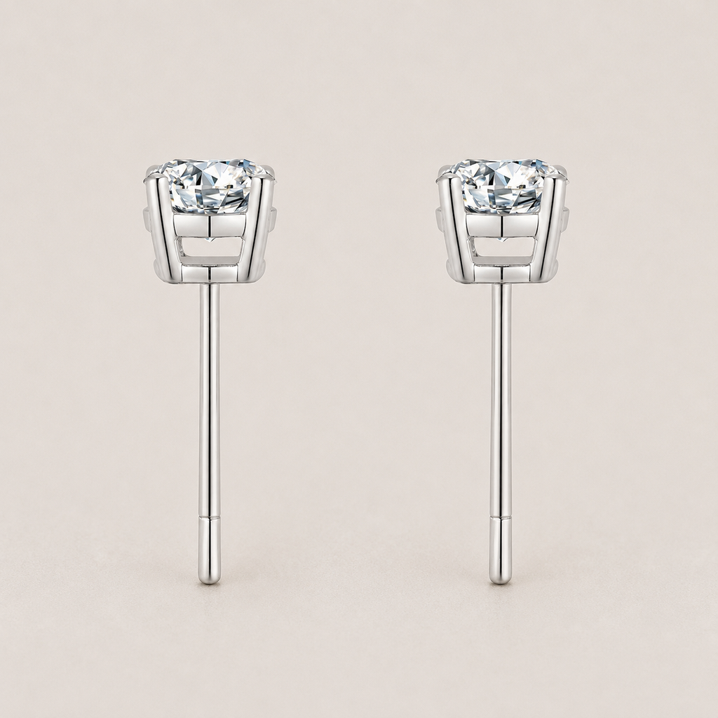 Timeless Diamond Stud Earrings