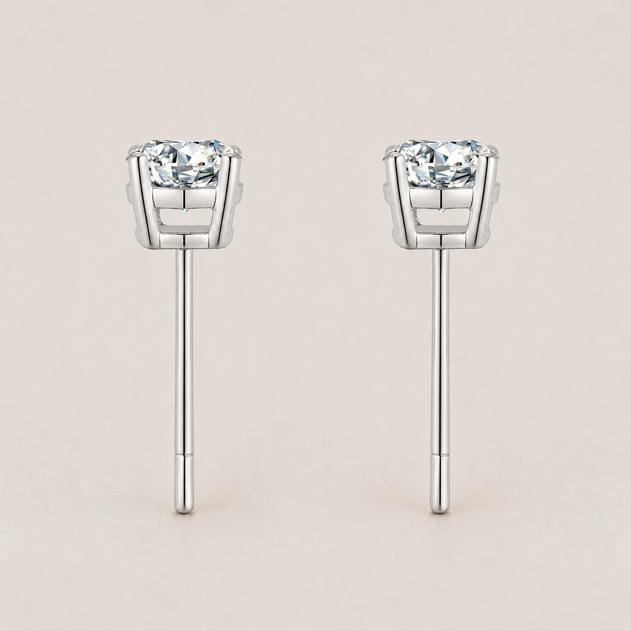Timeless Diamond Stud Earrings