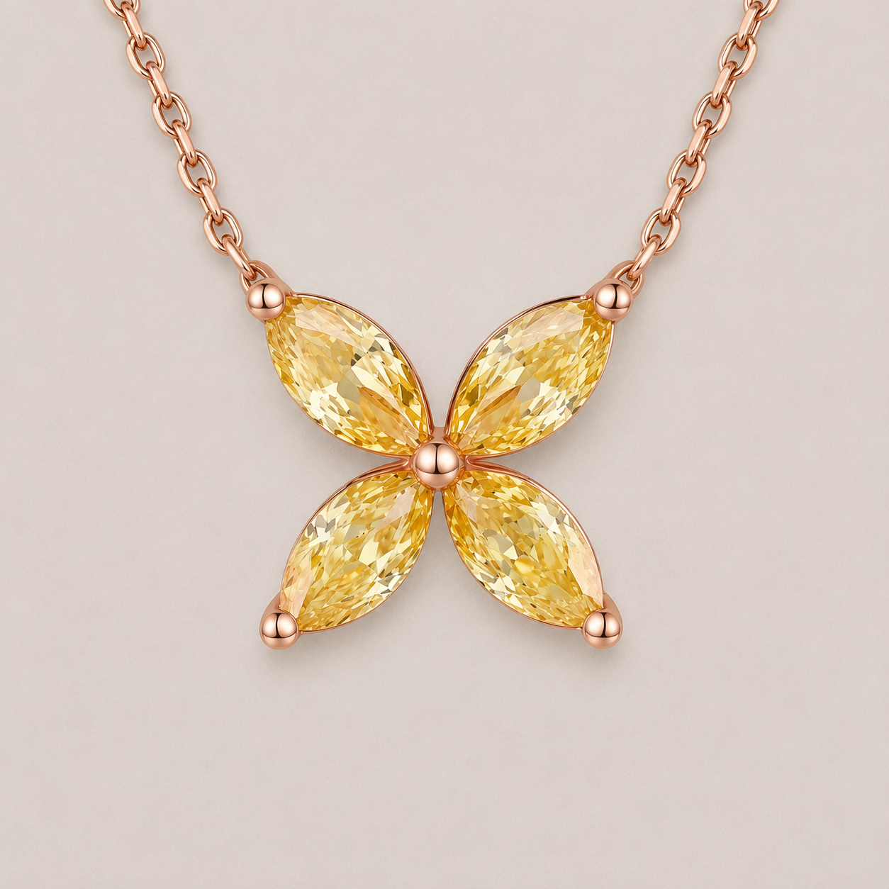 Four-Leaf Clover Necklace