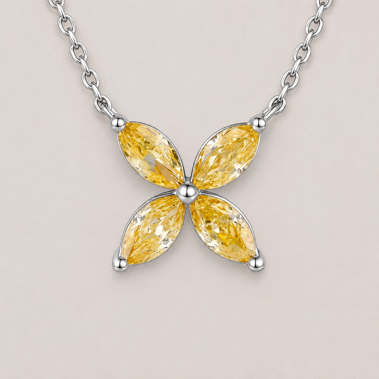Four-Leaf Clover Necklace
