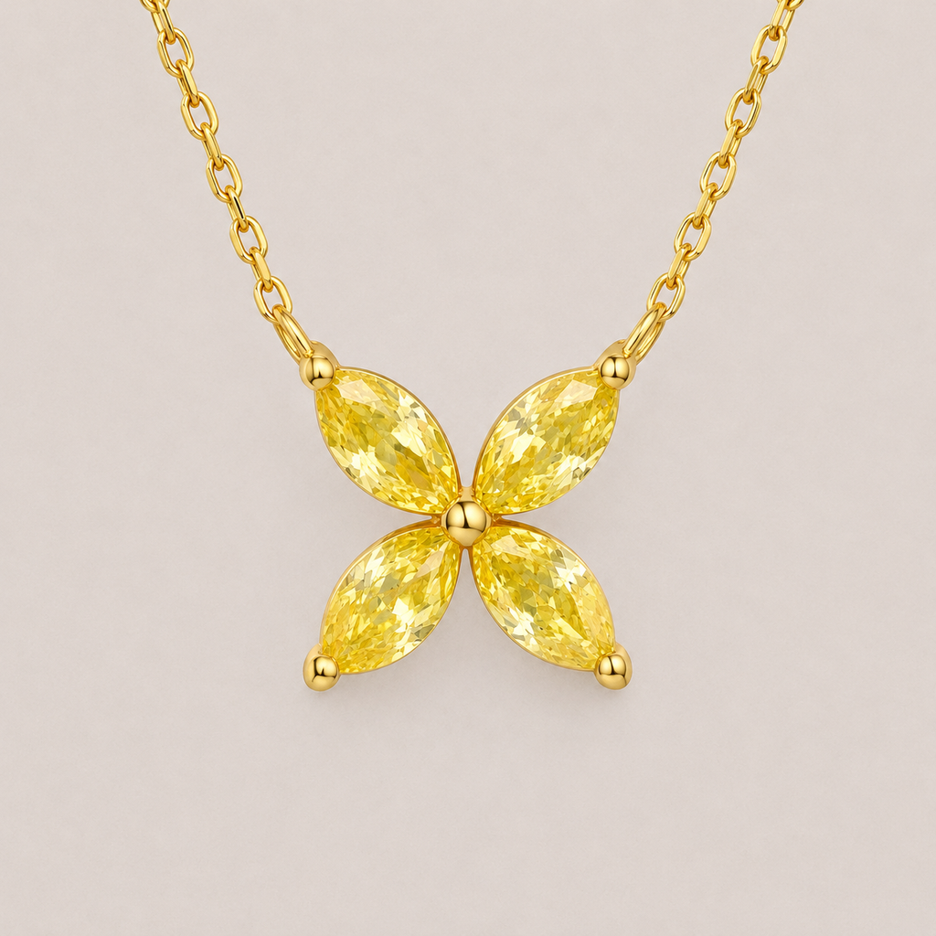 Four-Leaf Clover Necklace