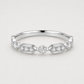 Vintage-Inspired Eternity Band Ring