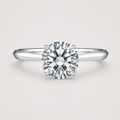 Four-Prong Solitaire Engagement Ring