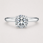 Solitär-Verlobungsring – 1,00 ct Labordiamant in 18K Weißgold