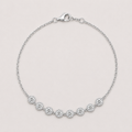 Diamantarmband – 0,87 ct Labordiamanten in 18K Gold