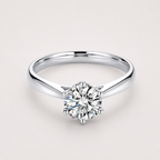 Solitär-Verlobungsring – 1,02 ct Labordiamant in 18K Weißgold