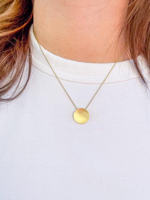 Moonlight Necklace 14k Gold