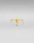Marquise-Cut Solitaire Ring