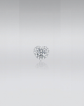 Herzförmige Diamant-Steckerohrringe