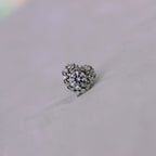 Heart - Shaped Stud Earrings - Sternvoll Jewelry
