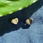 Sternvoll® Damen Ohrstecker aus 925 Sterling Silber Vergoldet in Herzform - Sternvoll Jewelry color-gold