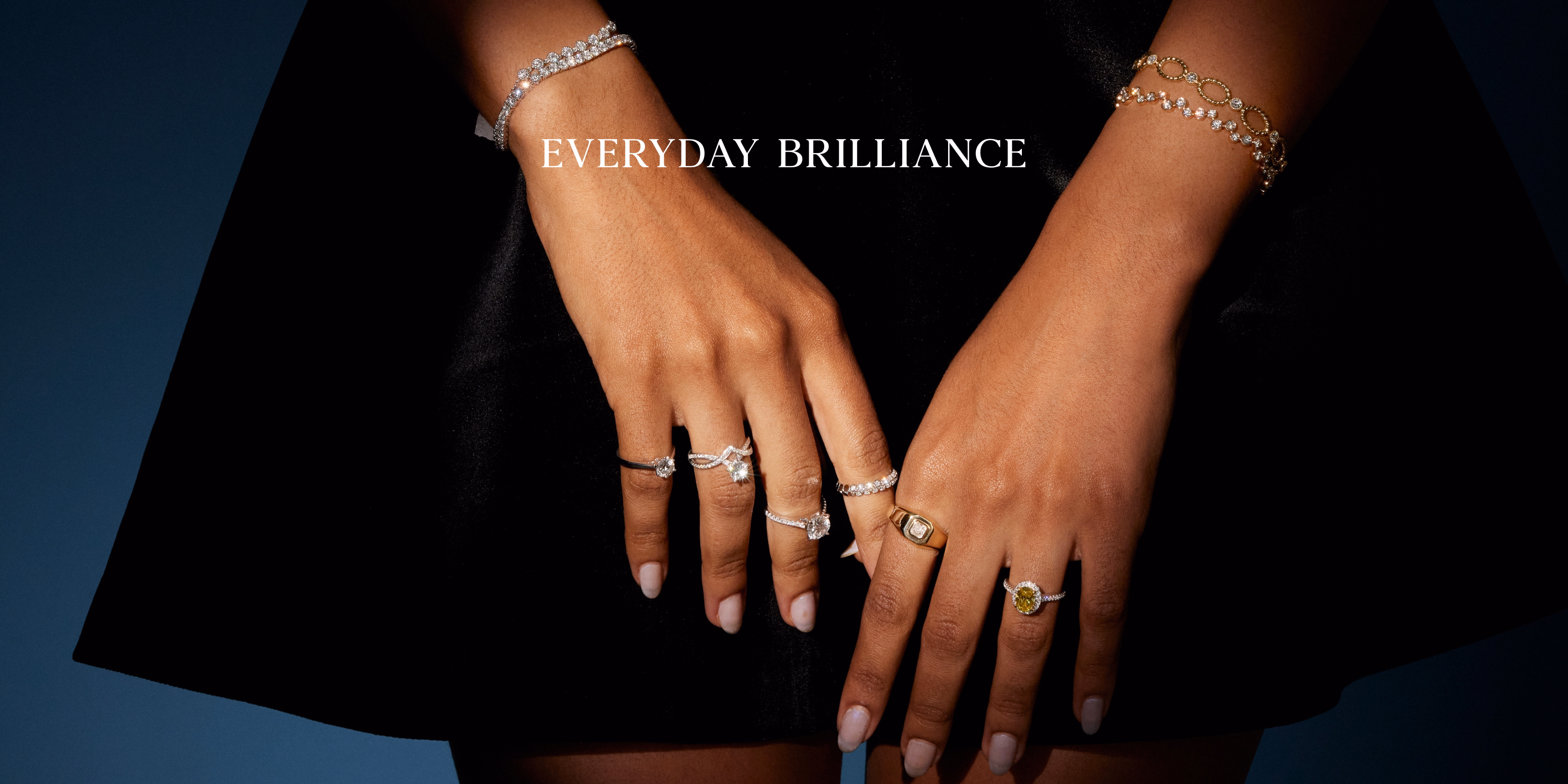 Hero video showing jewelry collection